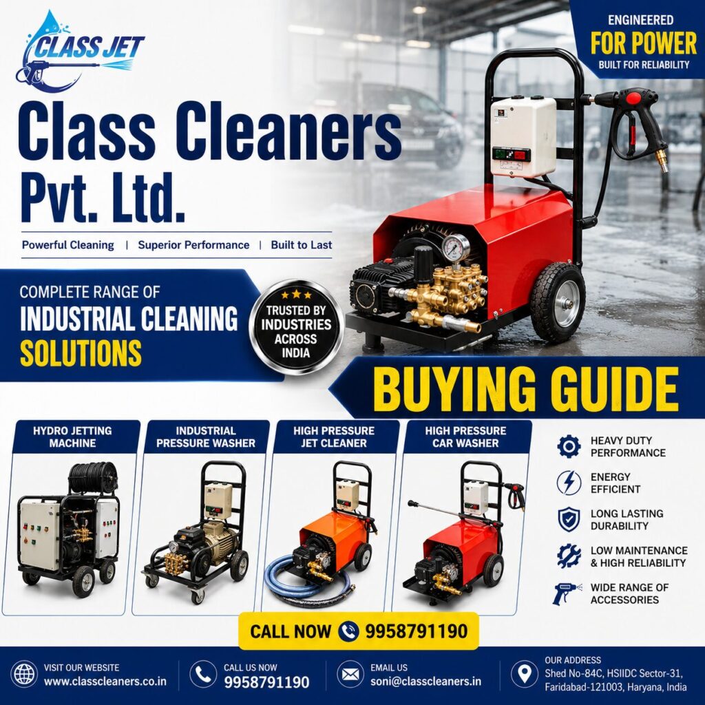 High Pressure Car Washer Buying Guide: How to Choose the Best Car Pressure Washer in India